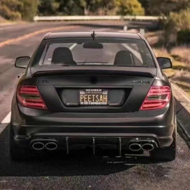 W204 C63 AMG Rear Diffuser