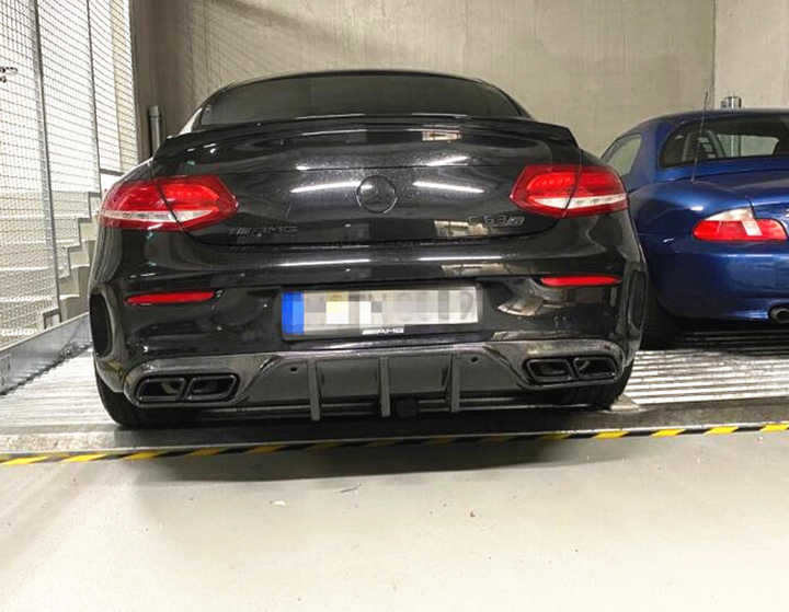 W205 C63 Rear Diffuser