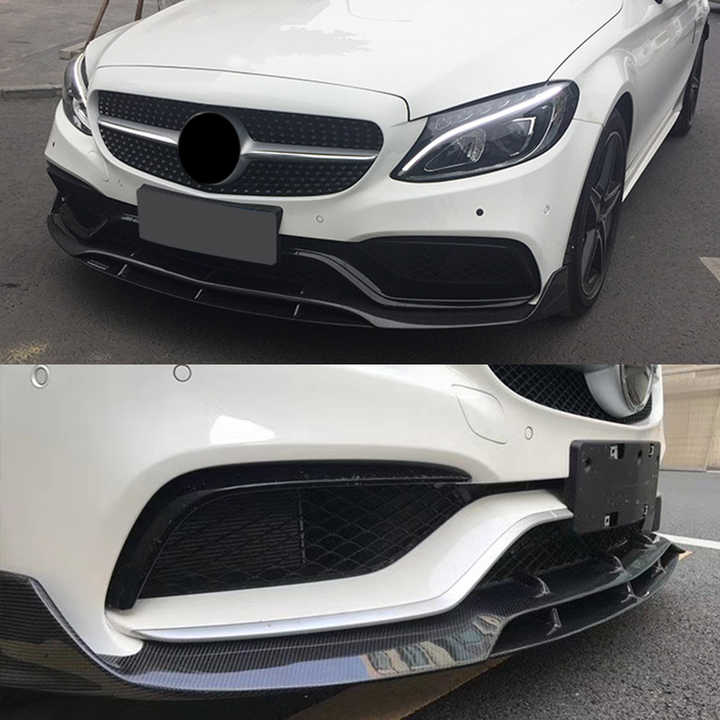 W205 C63 AMG Front Lip