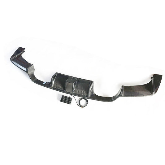 F8X M3/M4 Carbon Fiber LED Rear Diffuser