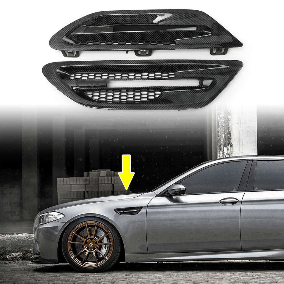 F10 M5 Carbon Fiber Side Vents