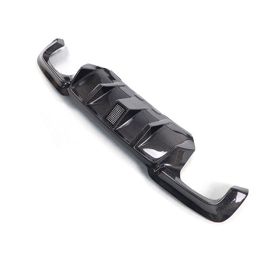 F10 M5 Carbon Fiber LED Rear Diffuser